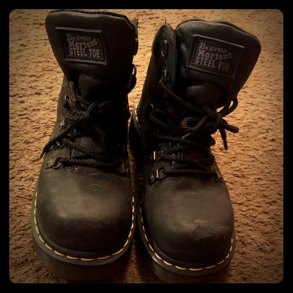 Dr. Martens Steel Toe Boots